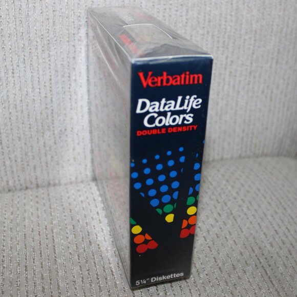 3/77❤️Verbatim DataLife Colors MD2-D 5¼" Diskettes IBM Formatted Double-Sided - Picture 4 of 8